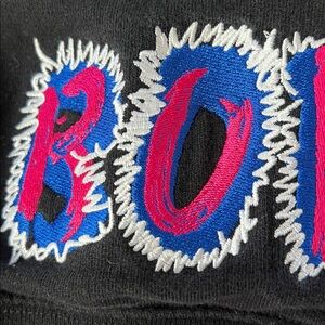 Born Fly Men's Graphic Print Hooded Sweatshirt Size XLG